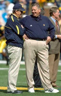 Lloyd Carr and Charlie Weis