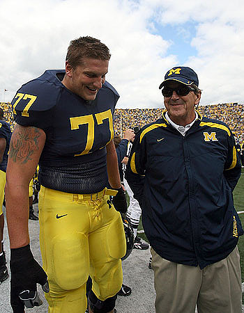 Jake Long and Lloyd Carr