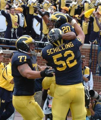 Michael Hart, Jake Long, and Stephen Schilling