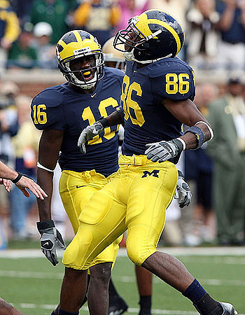 Mario Manningham and Adrian Arrington