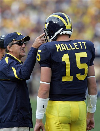 Lloyd Carr and Ryan Mallett