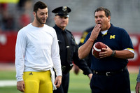 Shane Morris (7) and Brady Hoke