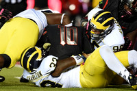 Taco Charlton (33) and Ryan Glasgow (96)