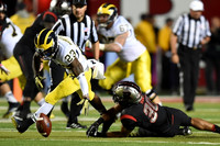 Dennis Norfleet (23) and Kyle Kalis (67)