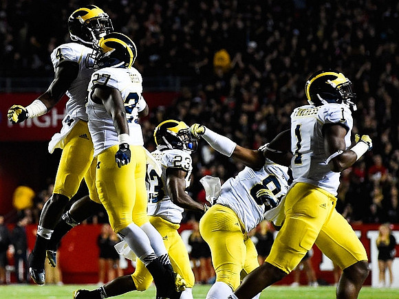 De'Veon Smith (4), Derrick Green (27), Dennis Norfleet (23), A.J. Williams (84), and Devin Funchess (1)