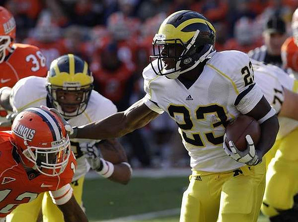 Carlos Brown (23) and Mark Ortmann (71)