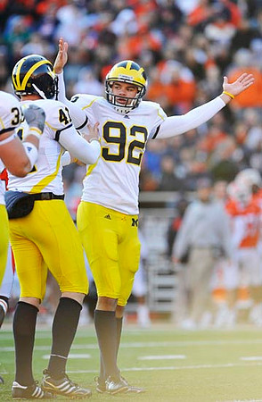 Zoltan Mesko (41), Will Heininger (39), and Jason Olesnavage (92)