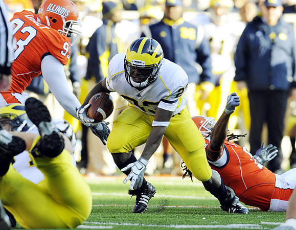 Mark Ortmann (71) and Carlos Brown (23)