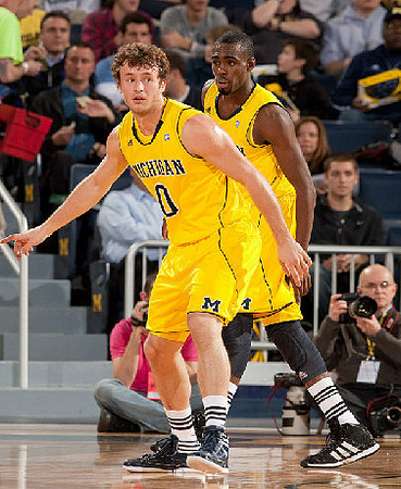 Zack Novak (0) and Tim Hardaway Jr. (10)
