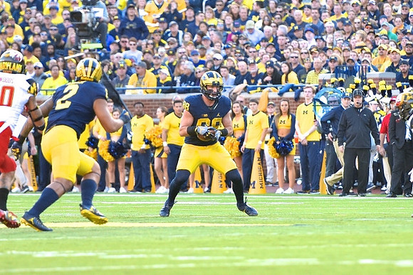Devin Asiasi (2) and Jake Butt (88)