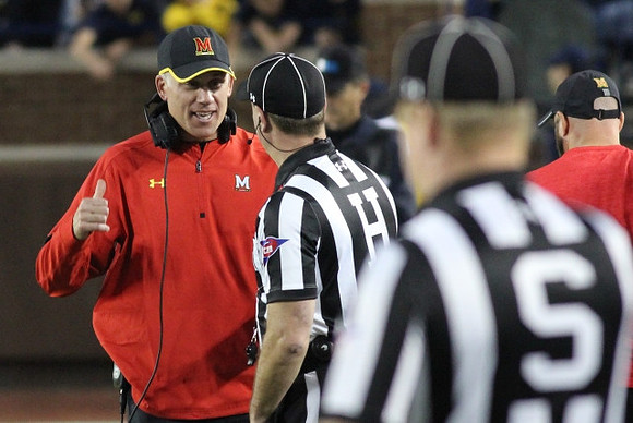 Maryland Head Coach D.J. Durkin