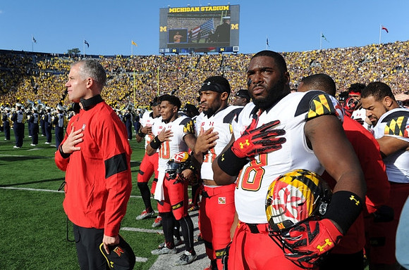 Maryland Head Coach D.J. Durkin