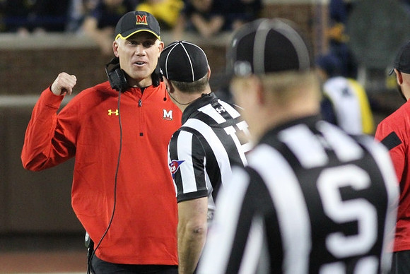 Maryland Head Coach D.J. Durkin