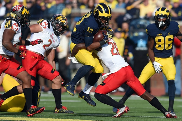 Chris Evans (12) and Jehu Chesson (86)
