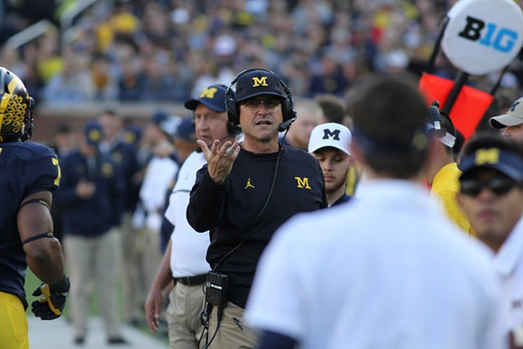 Greg Mattison and Jim Harbaugh