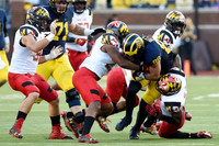 Ben Braden (71) and Jake Butt (88)
