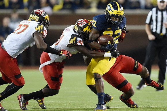 Karan Higdon (22)