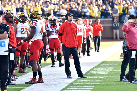 Maryland Head Coach D.J. Durkin