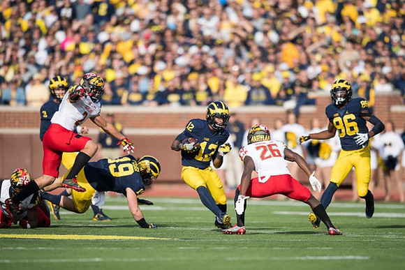 Henry Poggi (19), Chris Evans (12), and Jehu Chesson (86)