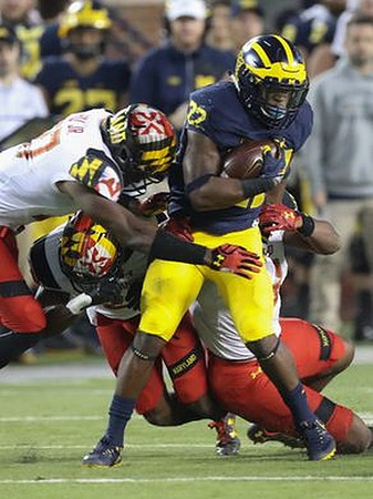 Karan Higdon (22)