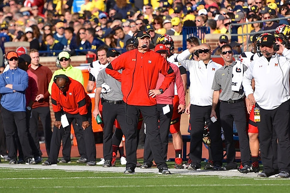Maryland Head Coach D.J. Durkin