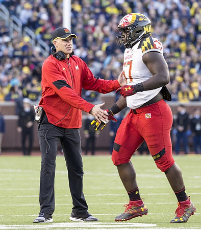 Maryland Head Coach D.J. Durkin