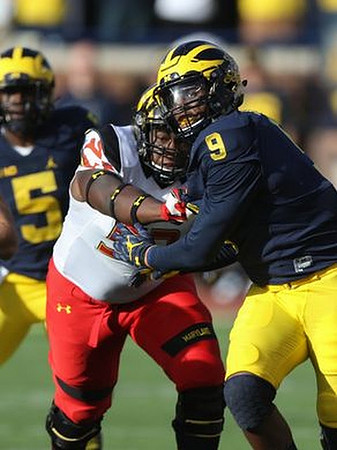 Jabrill Peppers (5) and Mike McCray (9)