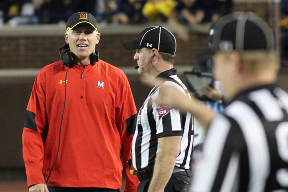 Maryland Head Coach D.J. Durkin