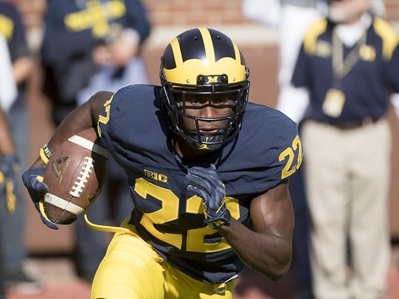 Karan Higdon (22)