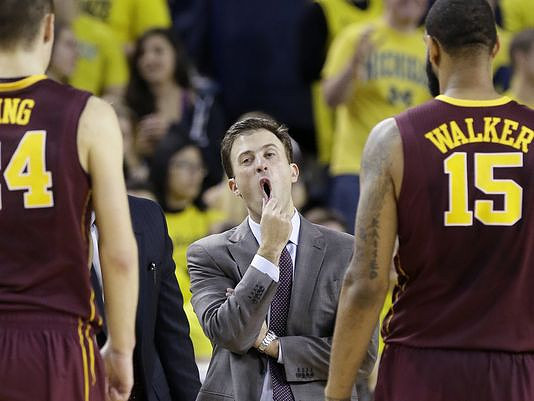 Minnesota Head Coach Richard Pitino