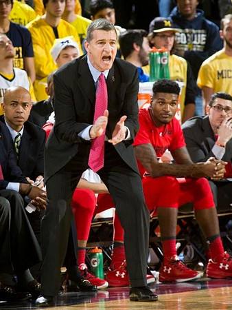 Maryland Head Coach Mark Turgeon