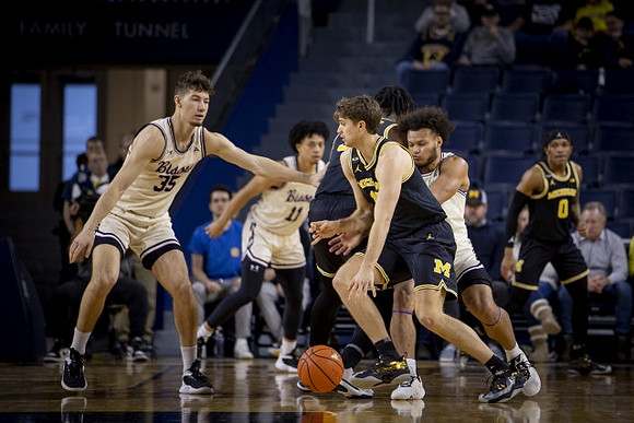 Joey Baker (15) and Dug McDaniel (0)