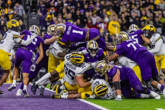 Will Johnson (2), Rayshaun Benny (26), Mason Graham (55), TJ Guy (42), and Quinten Johnson (28)