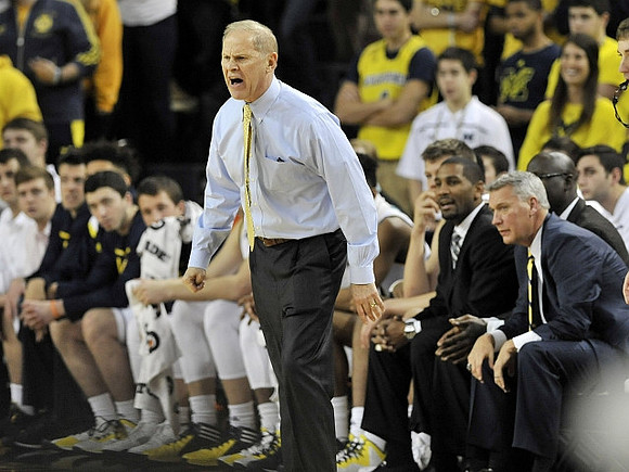 John Beilein, LaVall Jordan, and Jeff Meyer