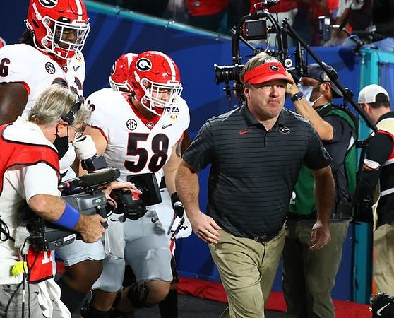 Georgia Head Coach Kirby Smart