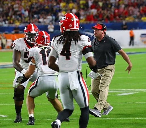 Georgia Head Coach Kirby Smart
