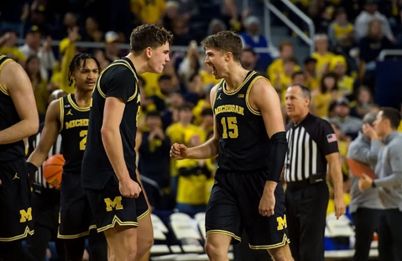 Kobe Bufkin (2), Will Tschetter (42), and Joey Baker (15)