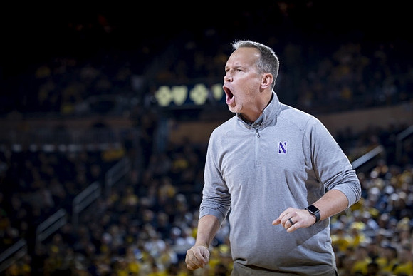Northwestern Head Coach Chris Collins