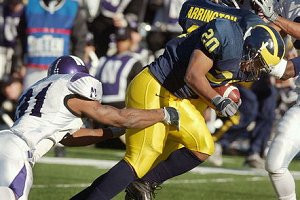 Michael Hart (20) and Adrian Arrington (16)