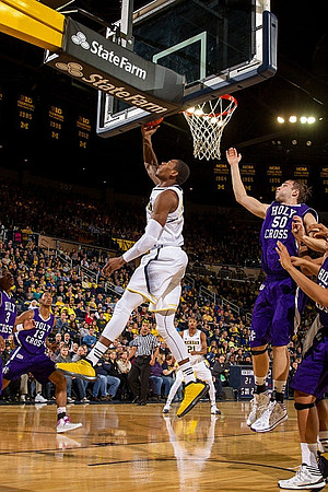 Glenn Robinson III (1) and Zak Irvin (21)