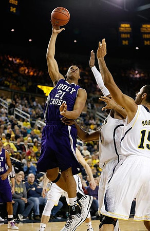 Glenn Robinson III (1) and Jon Horford (15)