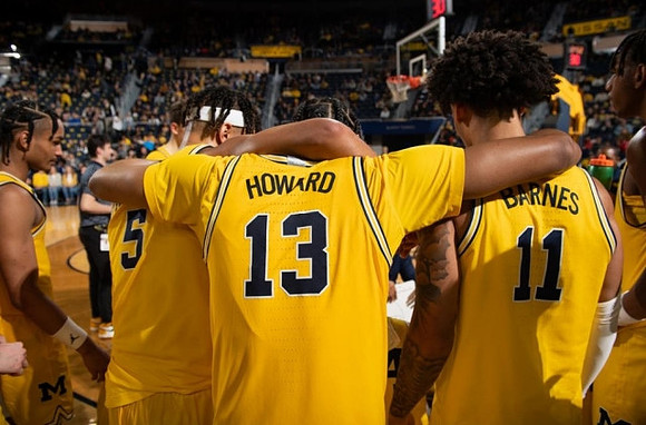 Kobe Bufkin (2), Terrance Williams II (5), Jett Howard (13), and Isaiah Barnes (11)