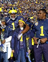 Braylon Edwards (1) with Family and Father Stanley Edwards