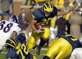 Michael Hart (20), Rueben Riley (72), and Jake Long (77)