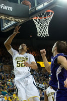 Jordan Morgan (52) and Glenn Robinson III (1)