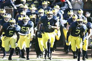 David Underwood (5), Ross Mann (52), Braylon Edwards (1), and Marlin Jackson (3)
