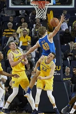 Moritz Wagner (13) and Duncan Robinson (22)