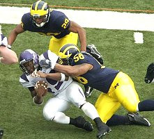 LaMarr Woodley and Leon Hall