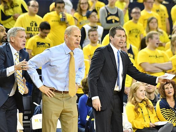 Jeff Meyer, John Beilein, and Billy Donlon