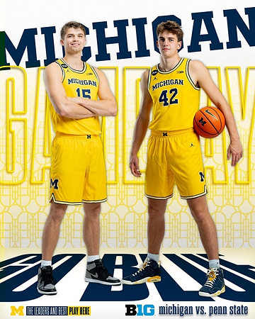 Joey Baker (15) and Will Tschetter (42)